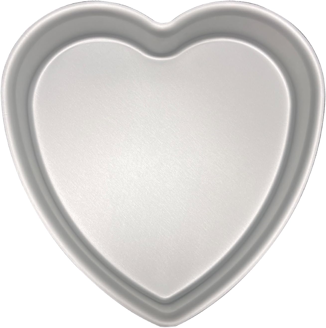 10 Inch Heart Shaped Cake Pan, Aluminum Heart Cake Mold, Heat-Resistant Baking Cake Pan for Wedding, Party, Family Occasions, Chocolate, Bread. (10 × 2 Inch)
