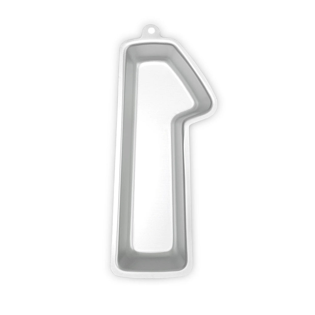 Kefyixc Number 1 Character 5ft x 12ft Nonstick Aluminum Number Cake Pans, birthday cake pans ,Silver