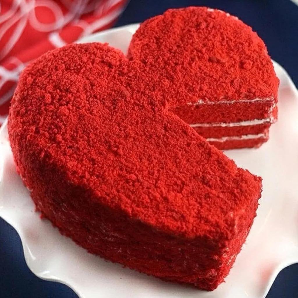 10 Inch Heart Shaped Cake Pan, Aluminum Heart Cake Mold, Heat-Resistant Baking Cake Pan for Wedding, Party, Family Occasions, Chocolate, Bread. (10 × 2 Inch)