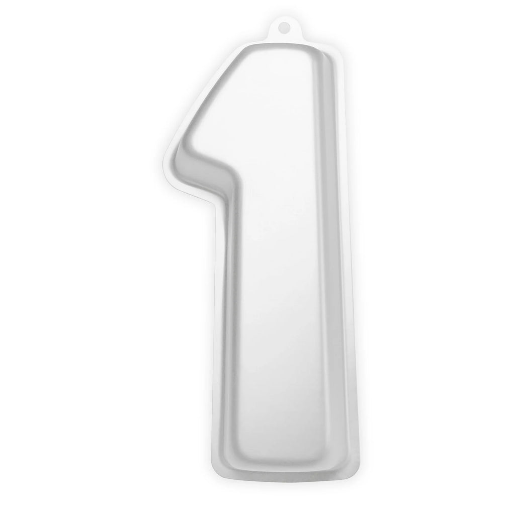 Kefyixc Number 1 Character 5ft x 12ft Nonstick Aluminum Number Cake Pans, birthday cake pans ,Silver