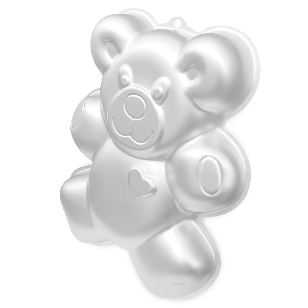 Kefyixc Big Bear Cake Pans, birthday cake pans aluminum cake pan for birthday、Wedding Ceremony、party and other occasions cake, dessert making, Silver.