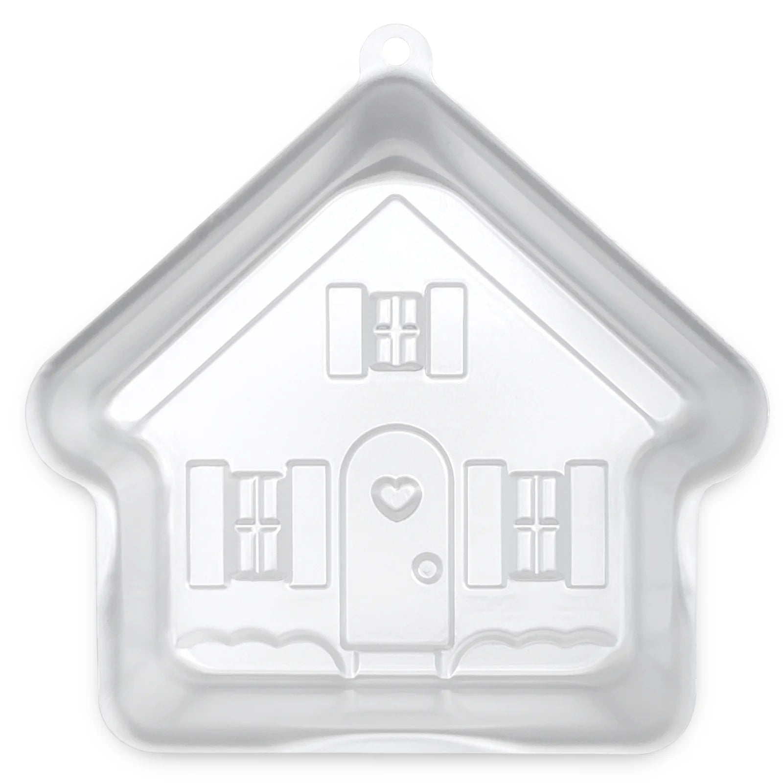 Kefyixc house shaped cake pan, aluminum cake pan for birthday、party and other occasions cake, dessert making, Silver.